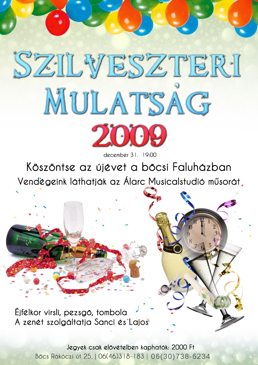 Szilveszteri mulatság 2009