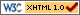 XHTML 1.0